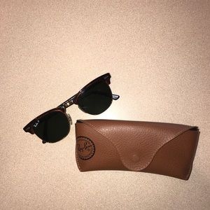 Polarized Ray Ban clubmasters